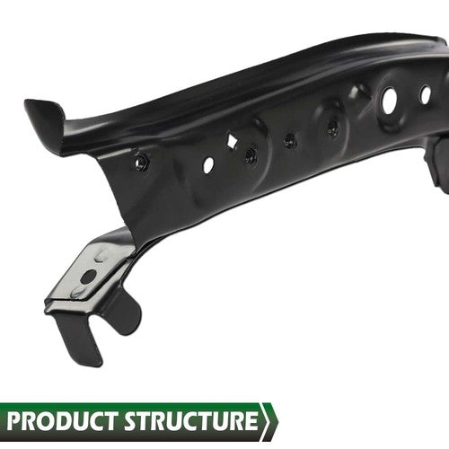 Solid Spare Fit For 2013-2017 Nissan Sentra Black Radiator Right Upper Bracket Prop Frame