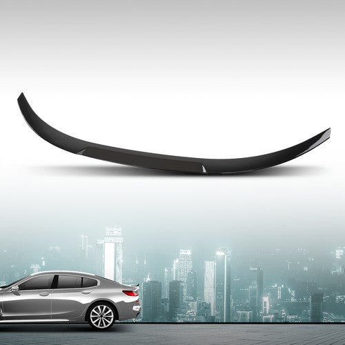 Solid Spare Gloss Black Rear Trunk Spoiler Wing Fit For 19-24 BMW 8 Series G15 F92 M8 Coupe