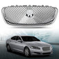 Solid Spare New Fit For 2012-2015 Jaguar XF XFR Silver Front Bumper Upper Mesh Grille