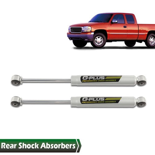Solid Spare Fit For 99-07 Chevrolet GMC Sierra 1500 2.5-6" N3 Rear Shock Absorbers New