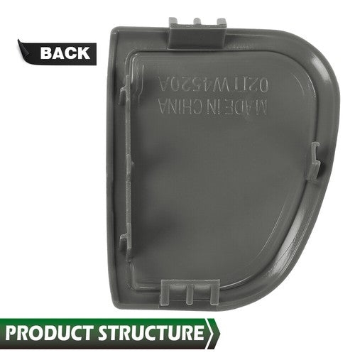 Solid Spare Switch Cover Dash Trim Blank Fit For 1998-2005 S10 Blazer Jimmy Sonoma Gray