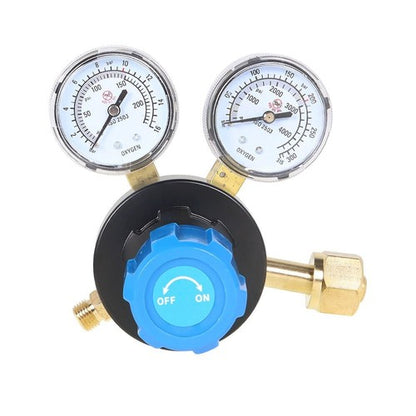 Solid Spare CGA540 Oxygen Regulator Welding Gas Gauges Max Inlet Pressure 3000 psi New