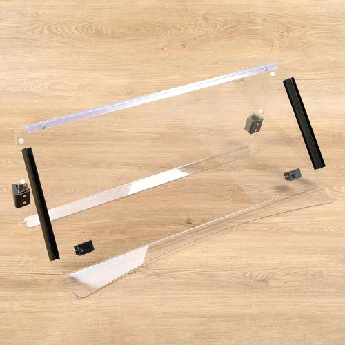 Solid Spare Front Folding Clear Windshield For EZGO Express S4/L4 Golf Cart w/ 3/4" frame