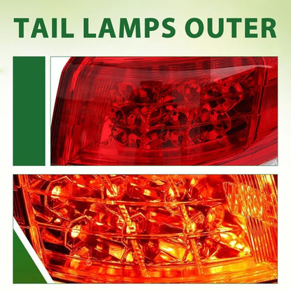 For 2016 2017 2018 Honda HRV HR-V Tail Lights Rear Brake Lamp Outside LH&RH Pair