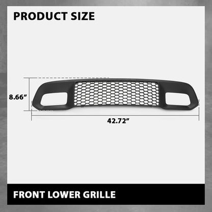 Solid Spare Front Lower Bumper Grille Grill Fit For 2017-2019 Jeep Grand Cherokee 68310773AB