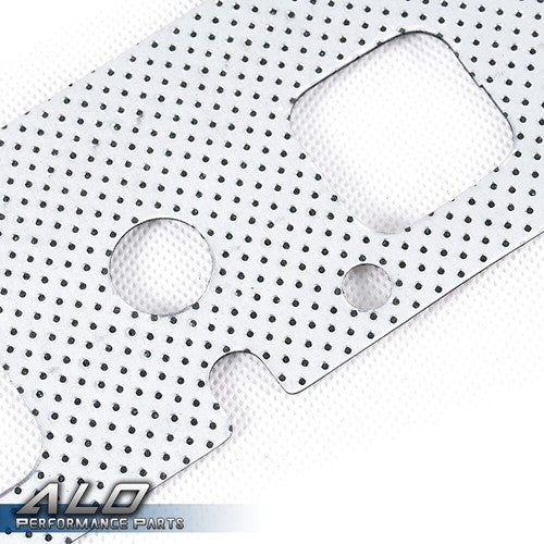 Solid Spare Exhaust Manifold Gasket L+R Bolt Stud Fit For 2003-2008 Ram 1500 2500 3500 5.7L