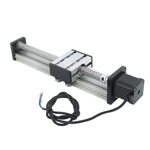 Solid Spare Linear Rail Guide 200mm Ballscrew SFU1605 with NEMA 17 Stepper Motor