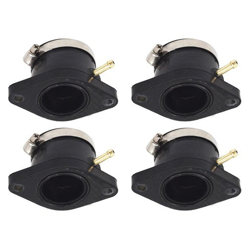 Solid Spare 4 Pcs Carburetor Intake Manifold Boot Joint Carb Holder For1982 83 Yamaha XJ650