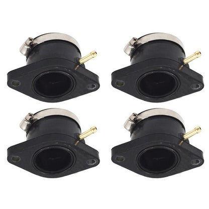 Solid Spare 4 Pcs Carburetor Intake Manifold Boot Joint Carb Holder For1982 83 Yamaha XJ650