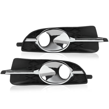 Solid Spare Bumper Fog Light Bezel Lamp Trim Fit For 2010-2013 Buick Lacrosse Left+Right