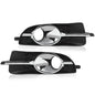 Solid Spare Bumper Fog Light Bezel Lamp Trim Fit For 2010-2013 Buick Lacrosse Left+Right