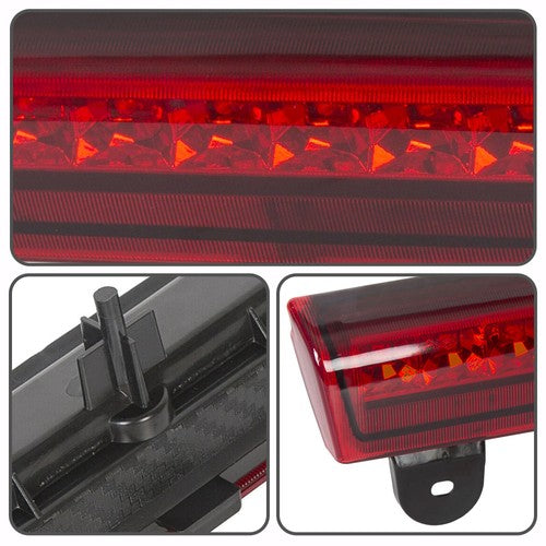 Solid Spare LED Third 3rd Brake Tail Light For Chevy Suburban Tahoe GMC Yukon 2000-2006 Red