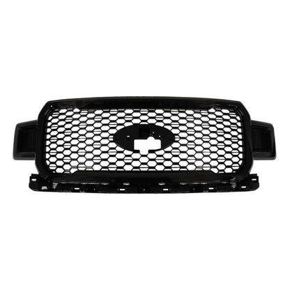 Solid Spare JL3Z8200SL Front Radiator Grille Assembly Agate Black For Ford F-150 2018-2020