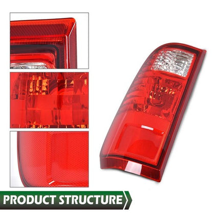 Solid Spare Tail Lights For 2008-2016 Ford F-250 F-350 Super Duty Rear Brake Lamp Left+Right