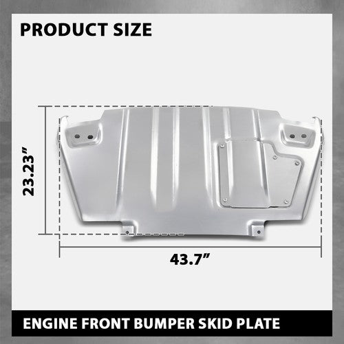 Solid Spare Front Skid Plate Fit For 2017-2020 Ford F-150 Raptor Engine Guard Splash Shield