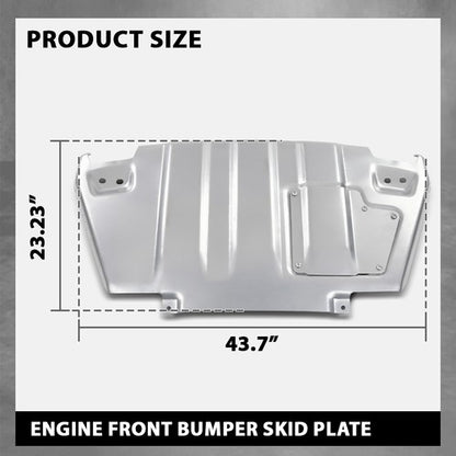 Solid Spare Front Skid Plate Fit For 2017-2020 Ford F-150 Raptor Engine Guard Splash Shield