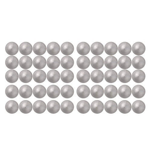 Solid Spare 50pcs of Precision Steel Balls - [1 Inch] Steel for Bearings Use, G25 precision