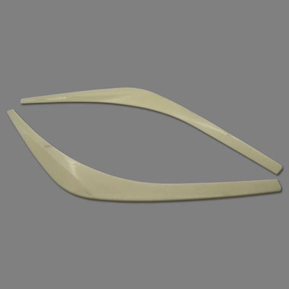 For 2019-21 Toyota Corolla Hatchback Auris Unpainted Headlight Eyelid Strip Trim