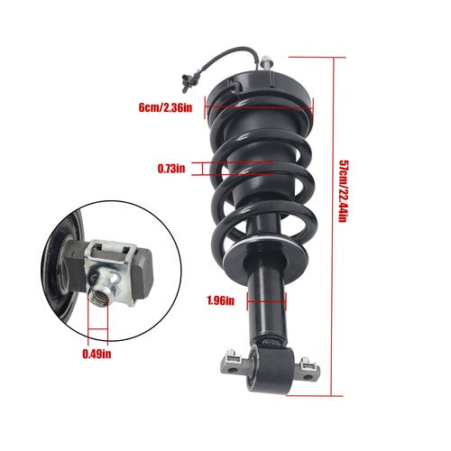 Solid Spare 84176631 2PCS Front Shock Struts Assys For Escalade Tahoe Yukon Silverado 1500