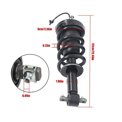 Solid Spare 84176631 2PCS Front Shock Struts Assys For Escalade Tahoe Yukon Silverado 1500