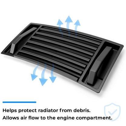 Solid Spare For 03-09 Hummer H2 ABS Hood Deck Vent Panel Handle Covers Trim Handles