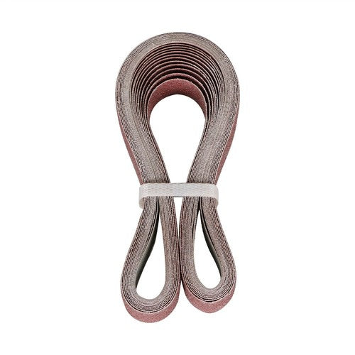 Solid Spare 60 80 120 150 240 400 Grit Belt Sander 12 Pack 1" x 42" Sanding Belts