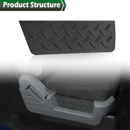 Solid Spare Fit For 2011-2014 Ford F-150 Right Passenger Front Seat Shield Cover Panel Bezel
