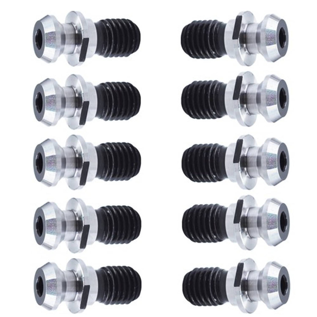 Solid Spare For Mazak Fadal HURCO Okuma CAT40 45??0.740"Coolant Pull Stud Retention Knob10pc