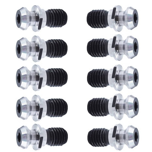 Solid Spare For Mazak Fadal HURCO Okuma CAT40 45??0.740"Coolant Pull Stud Retention Knob10pc