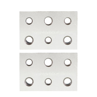 Solid Spare 1-2-3 123 Blocks With 11 Holes Precision 0.0002" Hardened Steel