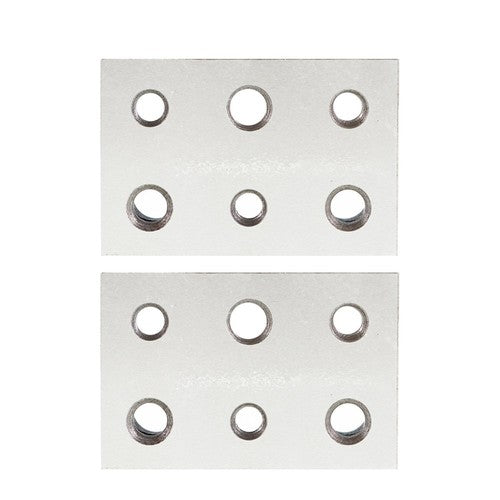 Solid Spare 1-2-3 123 Blocks With 11 Holes Precision 0.0002" Hardened Steel
