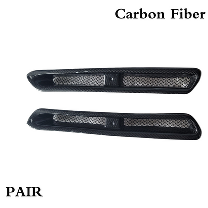 FIT 2008-2023 Nissan GT-R R35 CF Side Vents Only for TOP Secret Style Fenders