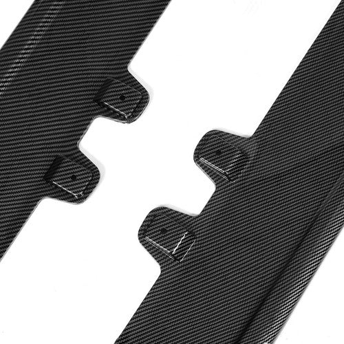 Solid Spare For Toyota Supra A90 20-Up CARBON FIBER Color Pair Side Skirt Rocker Panels
