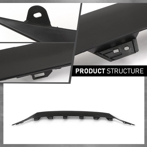 Solid Spare Front Bumper Grille Cover Trim Fit For 2020-2023 Toyota Highlander 52711-0E900