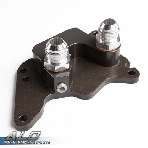 Solid Spare Fit For 2006-2012 BMW Mini Cooper S Turbo R56 16 Row AN10 Engine Oil Cooler Kit