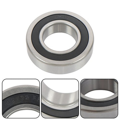 Solid Spare 4Pcs 62/32-2RS Bearings 32×65×17mm Double Rubber Seals Deep Groove Ball Bearing