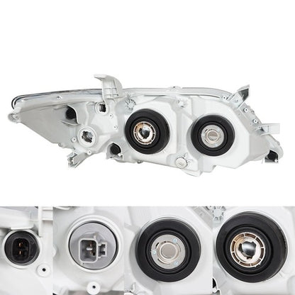 Solid Spare Headlight For Toyota Camry LE XLE 2010-11 Headlamps Driver/LH Side Clear Housing