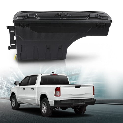 Solid Spare Fit For 2019-2021 Dodge Ram 1500 Left Driver Side Truck Bed Storage Tool Box