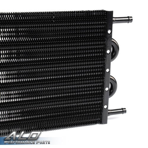 Solid Spare New Universal 6 Row 10AN Remote Transmission Oil Cooler Radiator Converter Kit