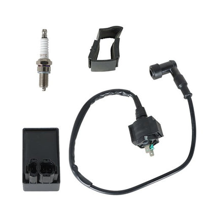 Solid Spare CDI Box Ignition Coil Spark Plug For HONDA CRF100F CRF80F XR80R XR100R 1992-2013