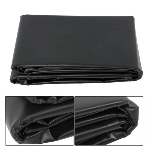 Solid Spare 25 FT x 30 FT HDPE Pond Liners 20 Mil UV Resistant Preformed Pond Easy Cutting