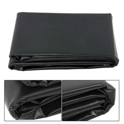 Solid Spare 25 FT x 30 FT HDPE Pond Liners 20 Mil UV Resistant Preformed Pond Easy Cutting