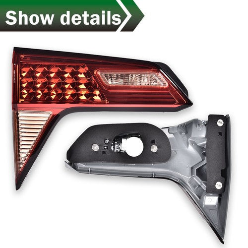 Solid Spare Fit For 16-17 Honda HR-V Rear Left Driver Side Inner Tail Light Brake Lamp