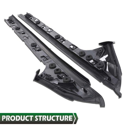 Solid Spare New Fit For 2011-2019 Ford Explorer Front Inner Windshield Pillar Trim Moldings