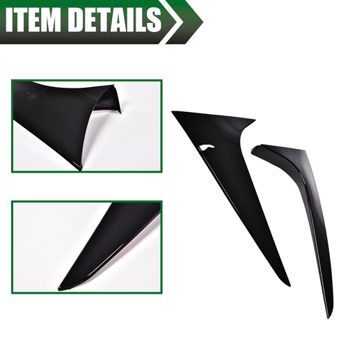 Solid Spare Fit For 12-18 BMW 3 Series F31 Touring Wagon Rear Window Spoiler Wing LH RH