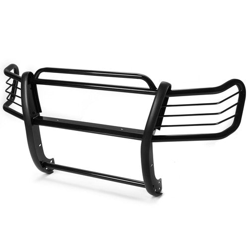Solid Spare Black Grill Brush Guard & Light Protector For Toyota Tacoma 1998-2004