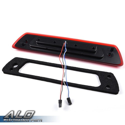 Solid Spare Fit For 2009-2014 Ford F-150 Pickup Red LED Third 3rd Brake Light Tail Lamp