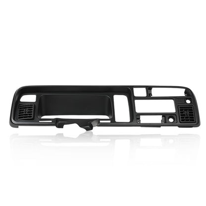 Solid Spare Fit For 94-97 Dodge Ram 1500 2500 3500 Pickup Black Dashboard Bezel w/ Vents
