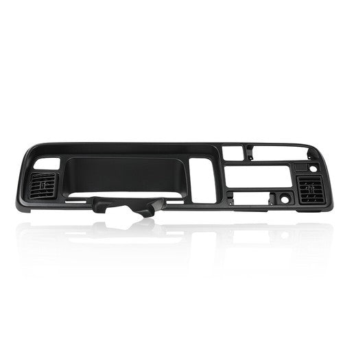 Solid Spare Fit For 94-97 Dodge Ram 1500 2500 3500 Pickup Black Dashboard Bezel w/ Vents