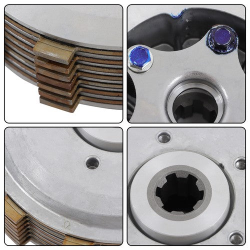 Solid Spare Clutch kit Center Inner Hub & Outer Pressure Plate for Yamaha Warrior 350